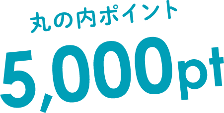 5000ポイント