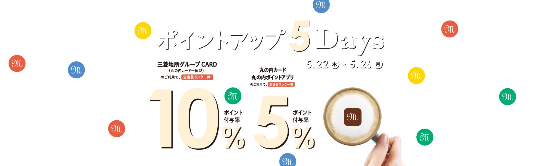 丸の内ポイントアップ5DAYS 2025/5/22THU~26MON