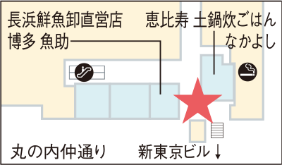 直営店 博多 魚助 横) 地図